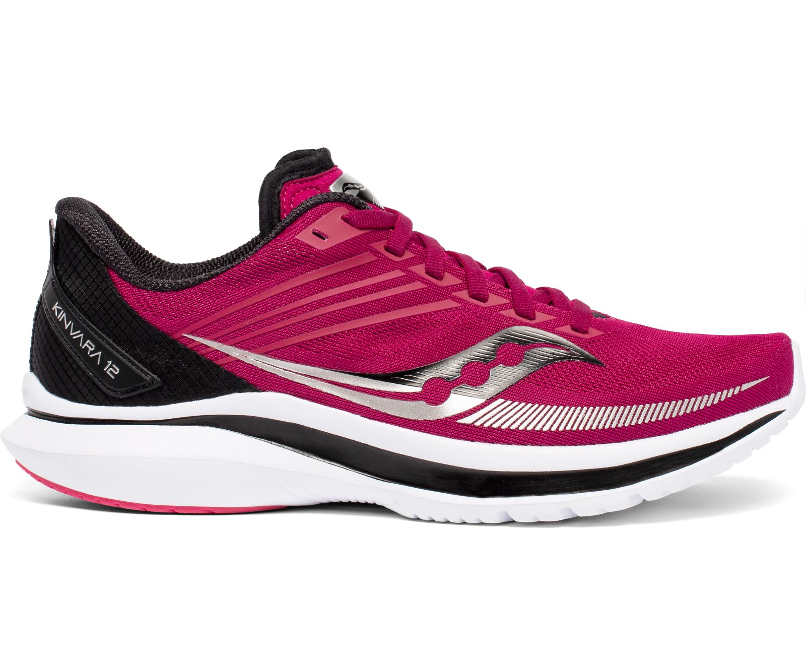 Saucony Kinvara 12 Women\'s Running Shoes Pink / Silver | Canada 169DFMN